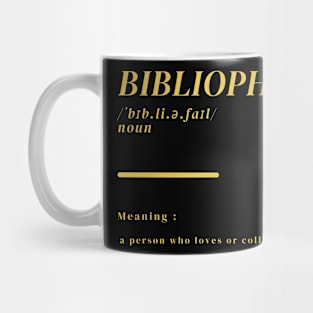 Word Bibliophile Mug